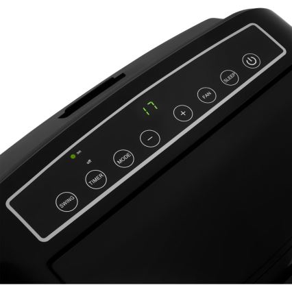 Sencor - Slimme mobiele airco 3in1 inclusief complete accessoires 1450W/230V 12000 BTU Wi-Fi zwart + afstandsbediening