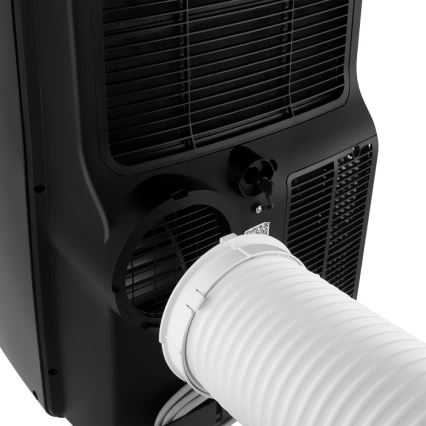 Sencor - Slimme mobiele airco 3in1 inclusief complete accessoires 1450W/230V 12000 BTU Wi-Fi zwart + afstandsbediening