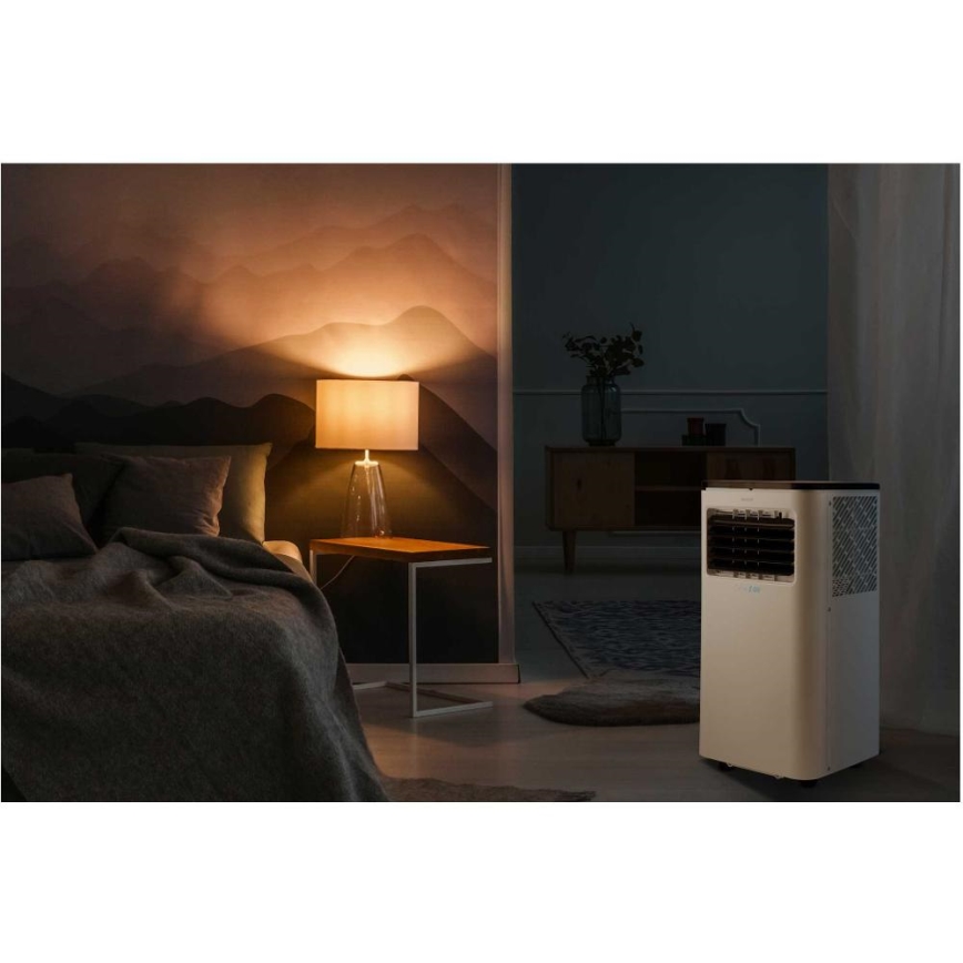 Sencor - Slimme mobiele airco 3in1 inclusief complete accessoires 805W/230V 8000 BTU Wi-Fi + afstandsbediening