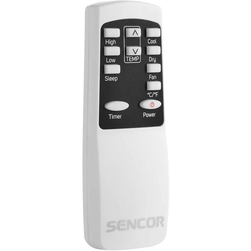 Sencor - Slimme mobiele airco 3in1 inclusief complete accessoires 805W/230V 8000 BTU Wi-Fi + afstandsbediening
