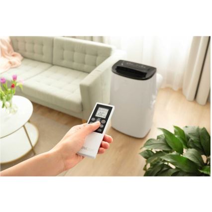 Sencor - Slimme mobiele airconditioner 4-in-1 inclusief complete accessoires 1750W/230V 18000 BTU Wi-Fi wit + afstandsbediening