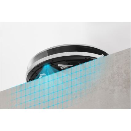 Sencor - Slimme robotstofzuiger met dweilfunctie 2-in-1 28W/2600 mAh Wi-Fi wit + afstandsbediening