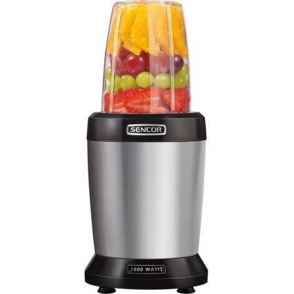 Sencor - Smoothie voedingsmixer 1000W/230V zilver