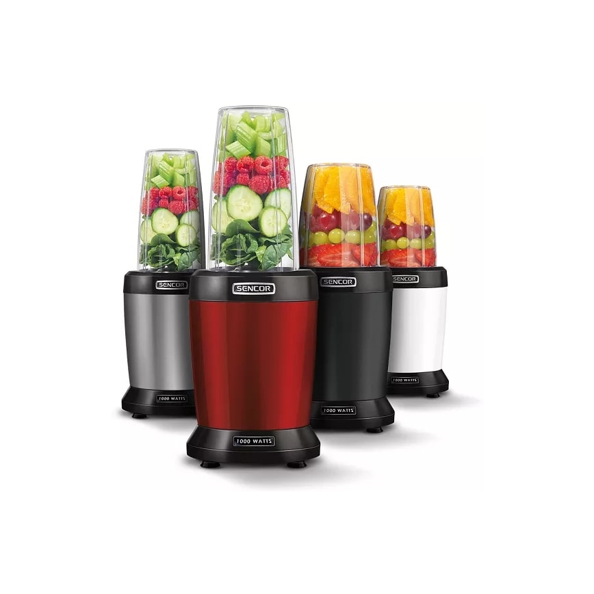 Sencor - Smoothie voedingsmixer 1000W/230V zilver