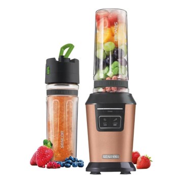 Sencor - Smoothieblender met accessoires 800W/230V koperkleurig