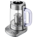 Sencor - Snelle waterkoker met temperatuurregeling 1,5 l 1500W/230V RVS