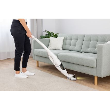 Sencor - Snoerloze Steel Stofzuiger 2in1 met Elektrische Borstel 2200 mAh