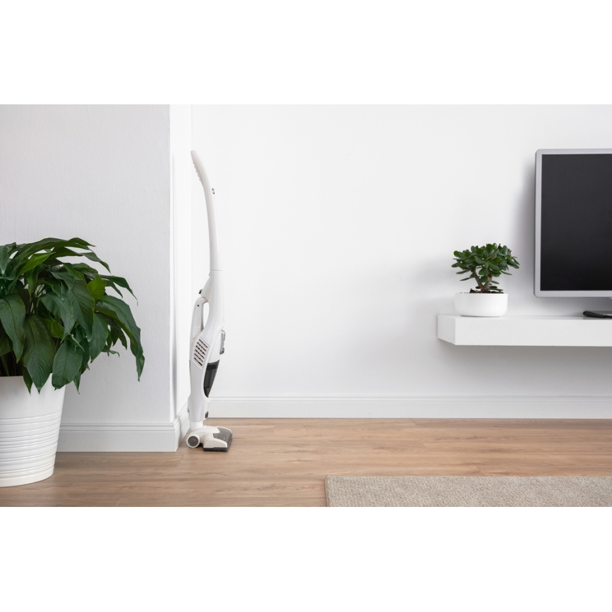 Sencor - Snoerloze Steel Stofzuiger 2in1 met Elektrische Borstel 2200 mAh