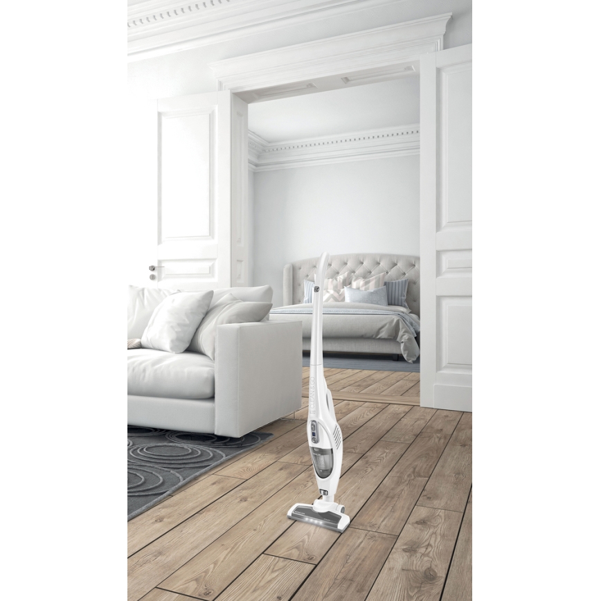 Sencor - Snoerloze Steel Stofzuiger 2in1 met Elektrische Borstel 2200 mAh