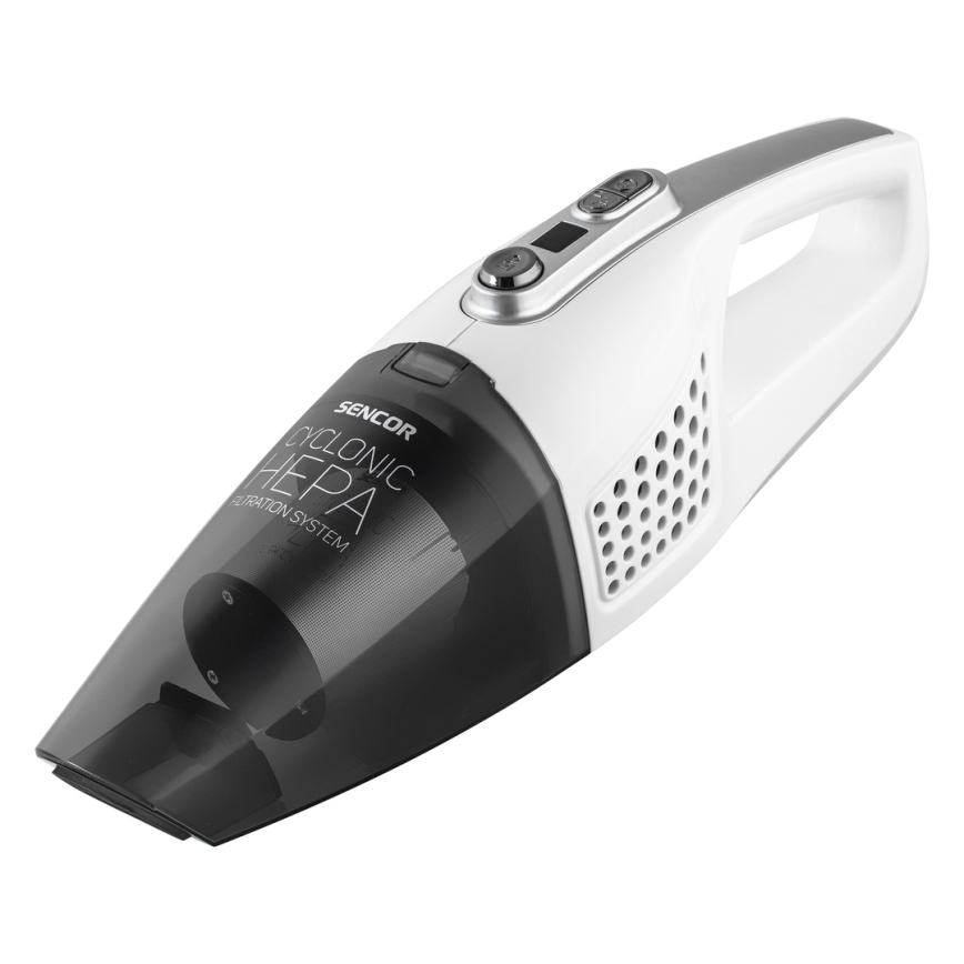 Sencor - Snoerloze Steel Stofzuiger 2in1 met Elektrische Borstel 2200 mAh