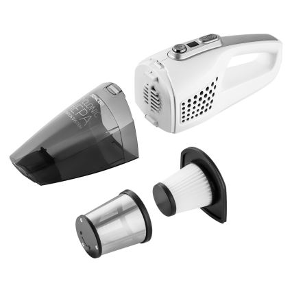 Sencor - Snoerloze Steel Stofzuiger 2in1 met Elektrische Borstel 2200 mAh