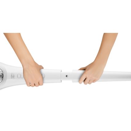 Sencor - Snoerloze Steel Stofzuiger 2in1 met Elektrische Borstel 2200 mAh