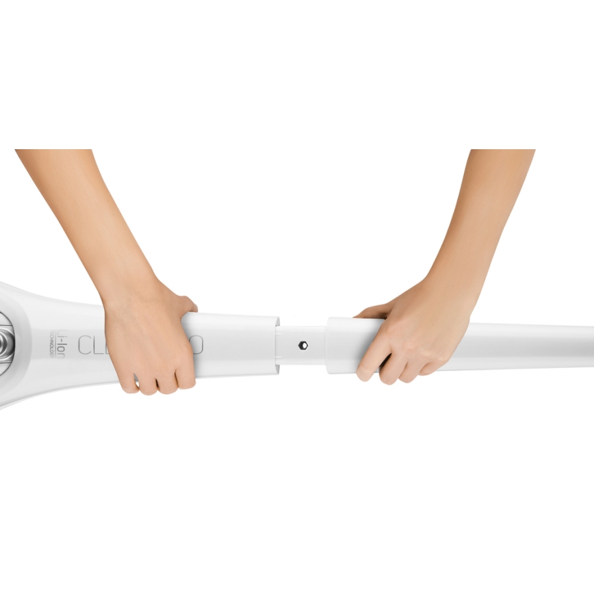 Sencor - Snoerloze Steel Stofzuiger 2in1 met Elektrische Borstel 2200 mAh