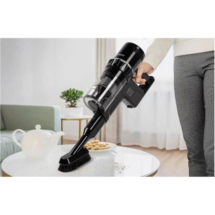 Sencor - Snoerloze steelstofzuiger 2in1 250W/2200 mAh zwart