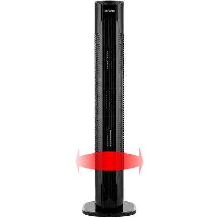 Sencor - Staande ventilator 50W/230V zwart
