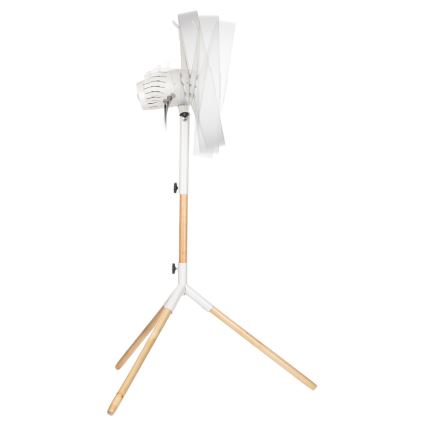 Sencor - Staande ventilator 50W/230V Ø 40 cm wit/beuk
