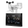 Sencor - Station météo professionnelle avec écran couleur LCD et réveil 5V/3xAAA + 3xAA