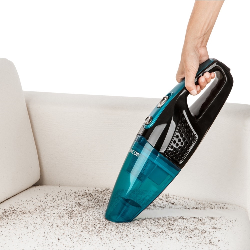 Sencor - Stok Stofzuiger 2in1 80W/14,4V 2200 mAh zwart/blauw