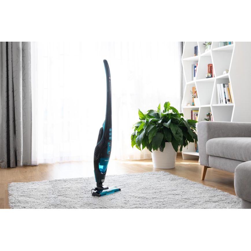 Sencor - Stok Stofzuiger 2in1 80W/14,4V 2200 mAh zwart/blauw