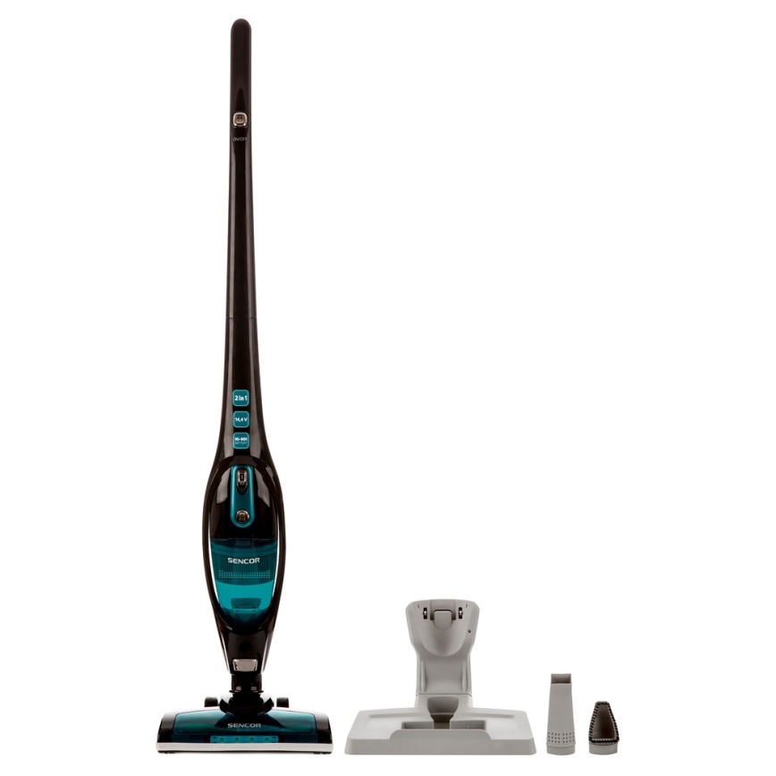 Sencor - Stok Stofzuiger 2in1 80W/14,4V 2200 mAh zwart/blauw