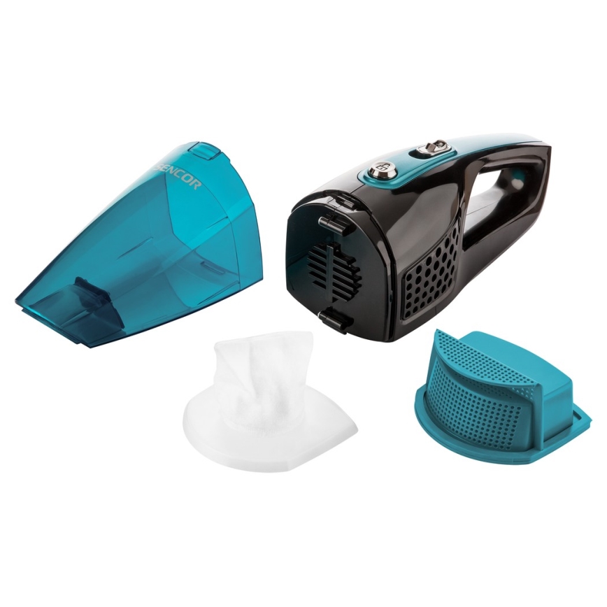 Sencor - Stok Stofzuiger 2in1 80W/14,4V 2200 mAh zwart/blauw