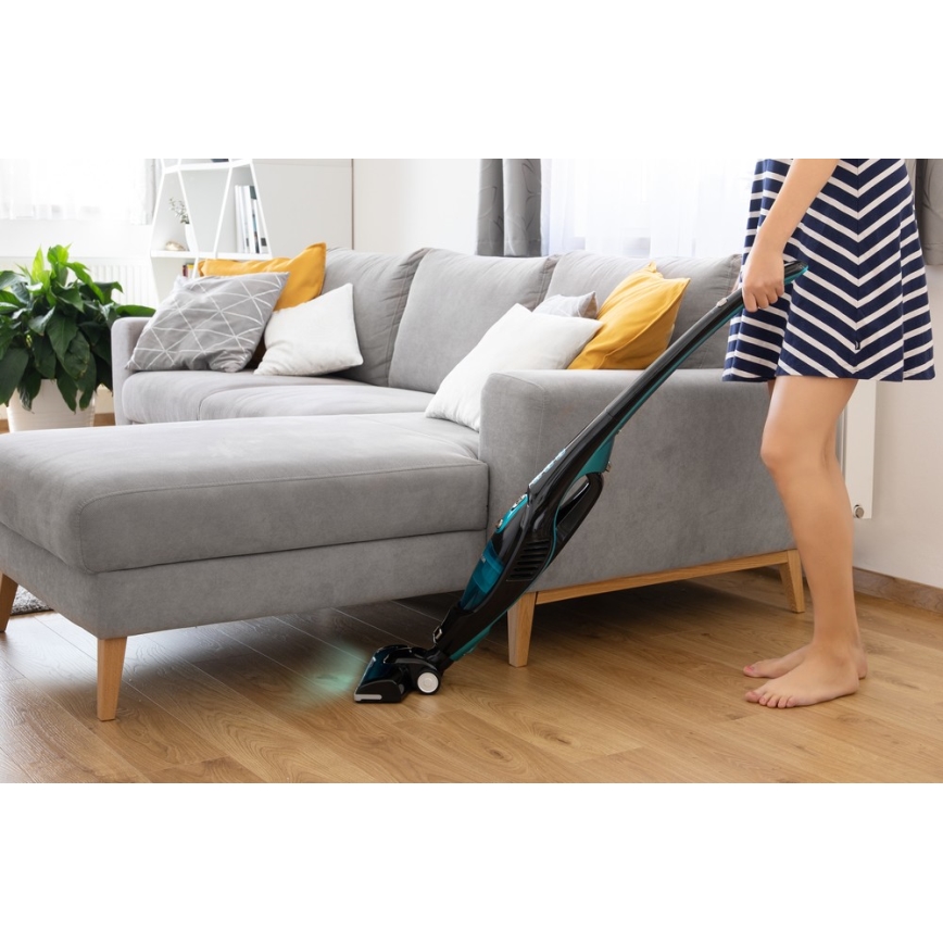 Sencor - Stok Stofzuiger 2in1 80W/14,4V 2200 mAh zwart/blauw