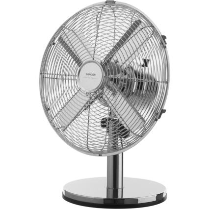 Sencor - Tafelventilator 35W/230V glanzend chroom