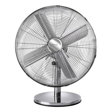 Sencor - Tafelventilator 50W/230V glanzend chroom