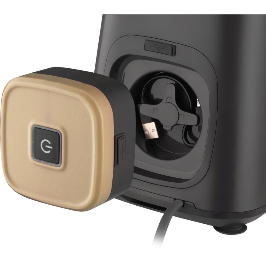 Sencor - Vacuüm tafelblender 1500W/230V goud