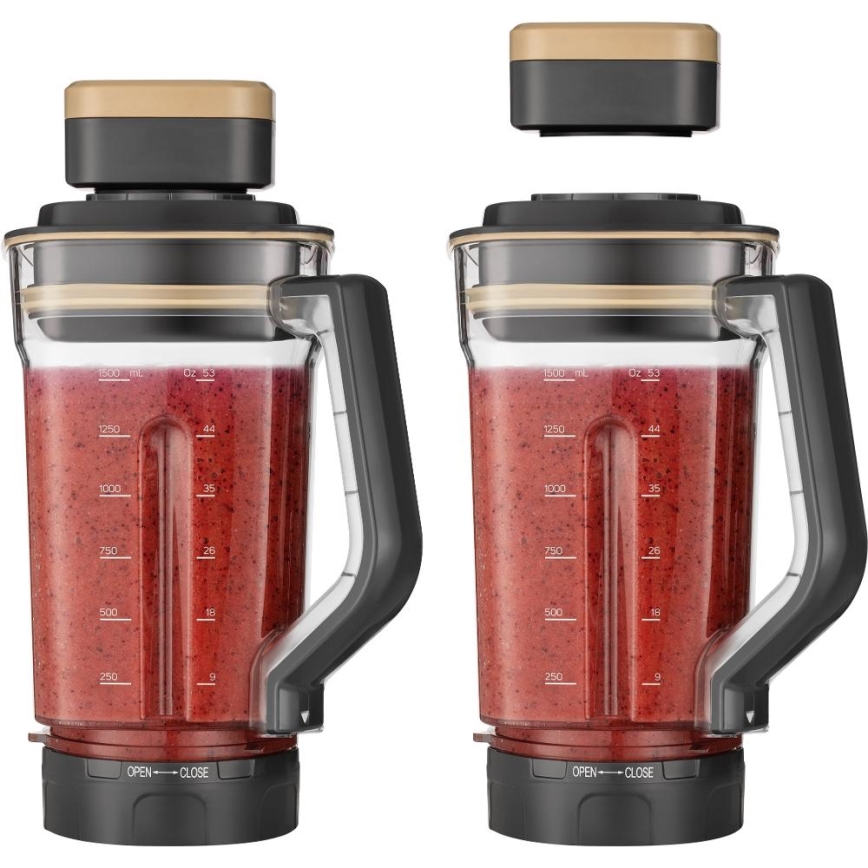 Sencor - Vacuüm tafelblender 1500W/230V goud