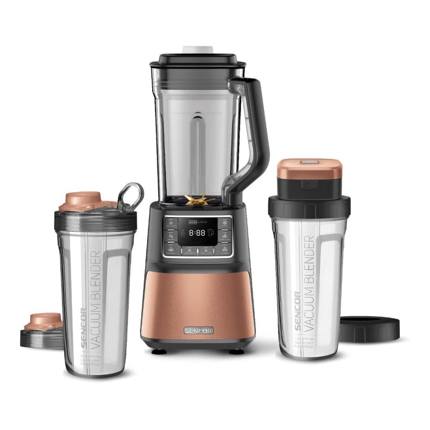 Sencor - Vacuüm tafelblender 1500W/230V koper