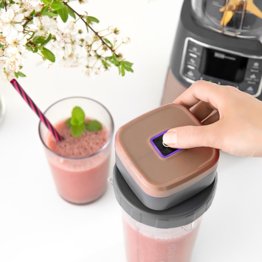 Sencor - Vacuüm tafelblender 1500W/230V koper
