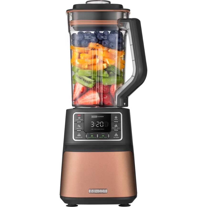 Sencor - Vacuüm tafelblender 1500W/230V koper