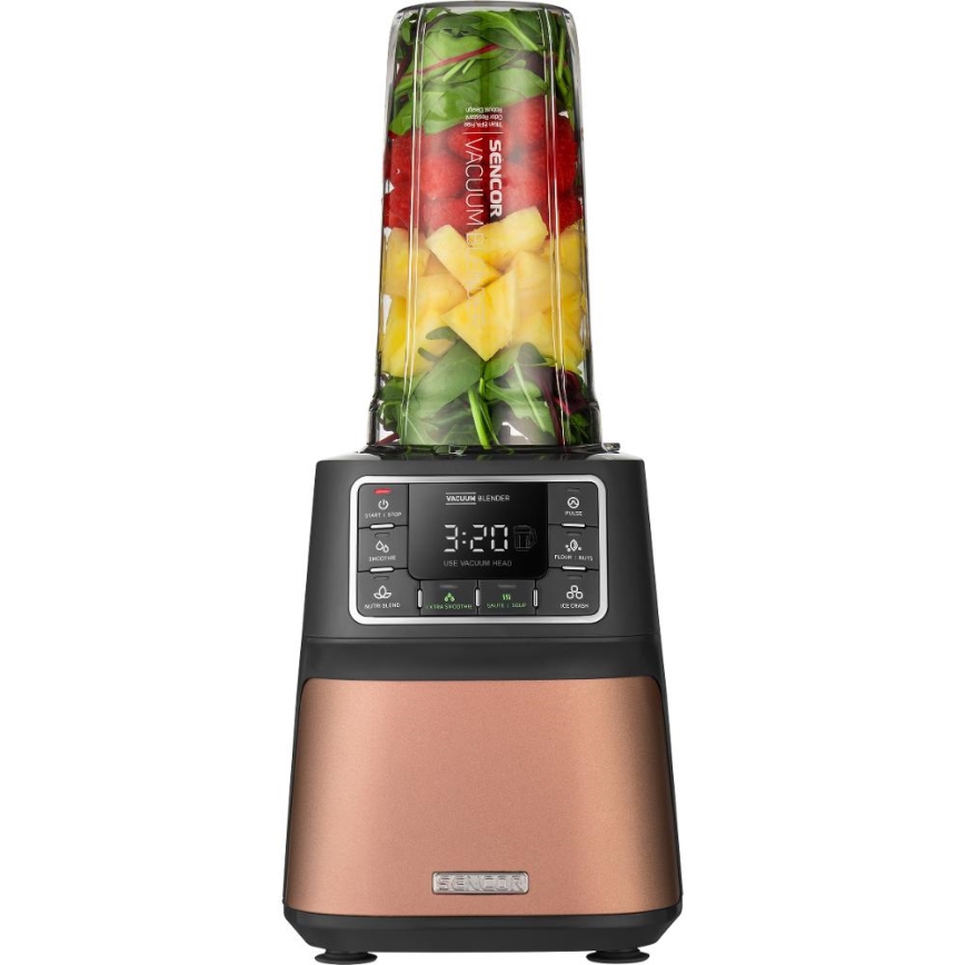Sencor - Vacuüm tafelblender 1500W/230V koper