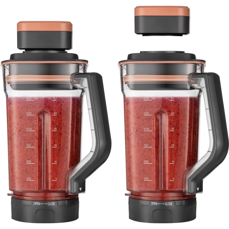 Sencor - Vacuüm tafelblender 1500W/230V koper
