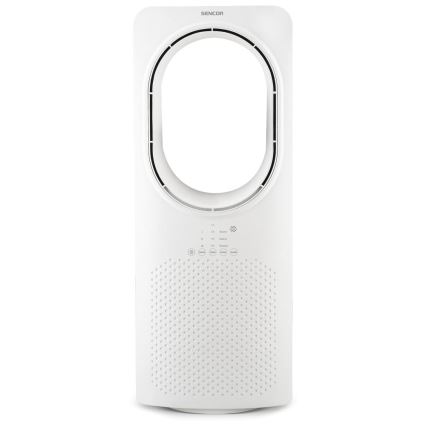 Sencor - Ventilateur de sol sans pale 50W/230V blanc + Télécommande