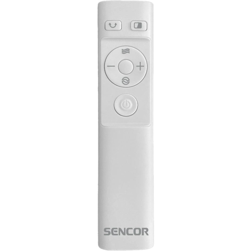 Sencor - Ventilateur de sol sans pale 50W/230V blanc + Télécommande
