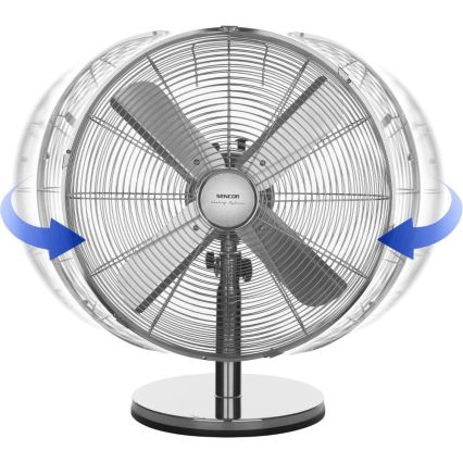 Sencor - Ventilateur de table 50W/230V chrome brillant