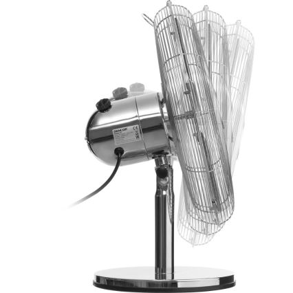 Sencor - Ventilateur de table 50W/230V chrome brillant