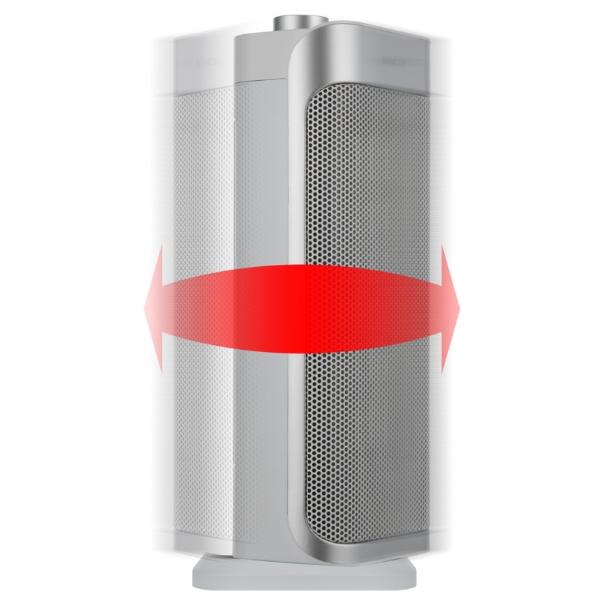 Sencor - Ventilateur en céramique avec chauffage et thermostat 1000/2000W/230V