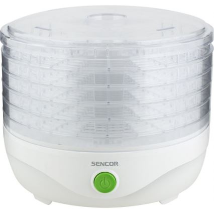 Sencor - Voedseldroger met thermoregulatie 250W/230V