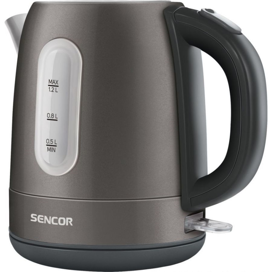 Sencor - Waterkoker 1,2 l 2150W/230V antraciet