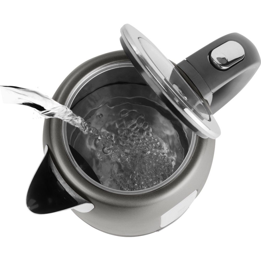 Sencor - Waterkoker 1,2 l 2150W/230V antraciet