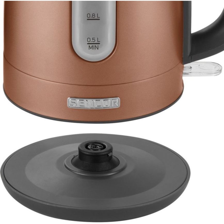 Sencor - Waterkoker 1,2 l 2150W/230V koper