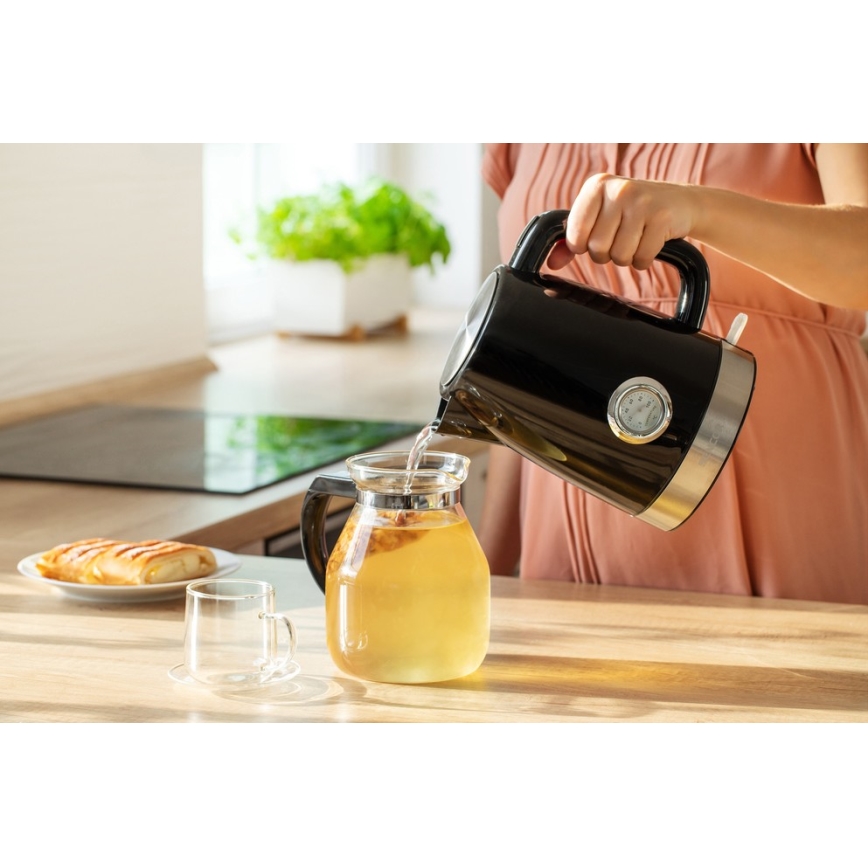 Sencor - Waterkoker 1,7 l 2150W/230V zwart