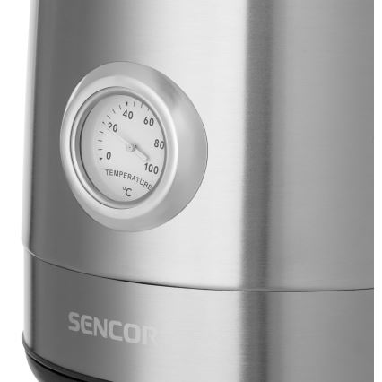 Sencor - Waterkoker 1,7 l 2200W/230V roestvrij staal