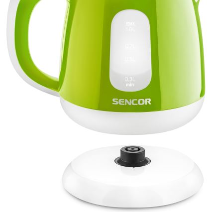 Sencor - Waterkoker 1 l 1100W/230V groen