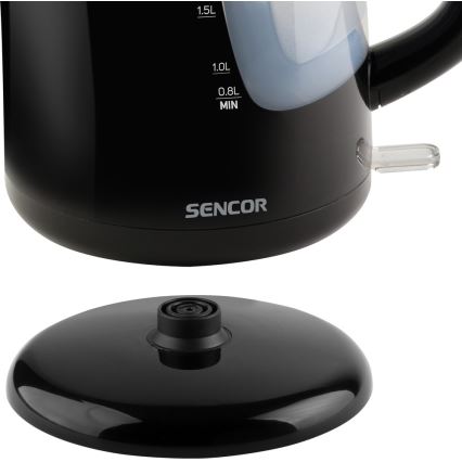 Sencor - Waterkoker 2,5 l 2200W/230V zwart