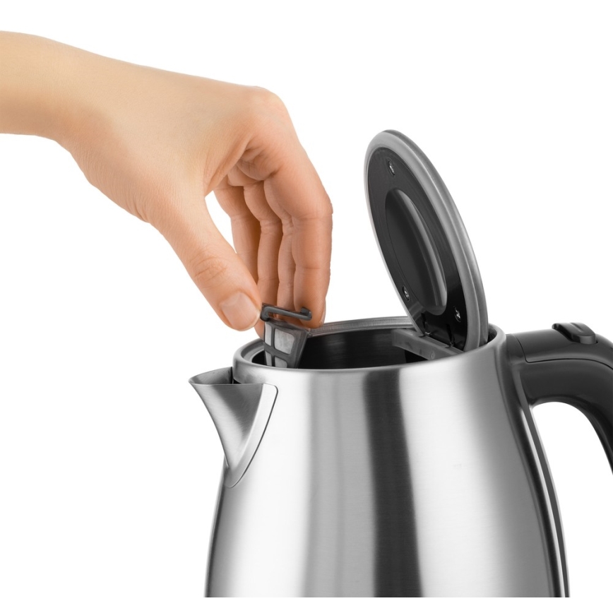 Sencor - Waterkoker met Thermoregulatie 1,7 l 2200W/230V roestvrij staal