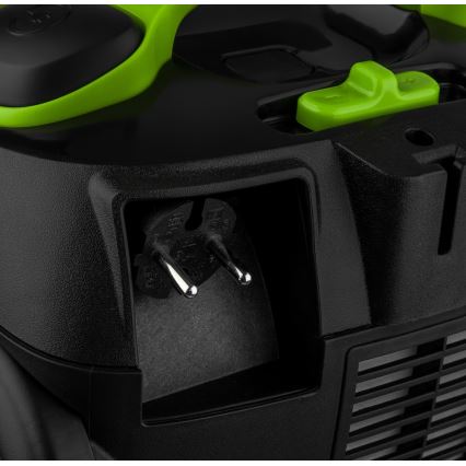 Sencor - Zak-loze Stofzuiger 1,5 l 890W/230V groen/zwart